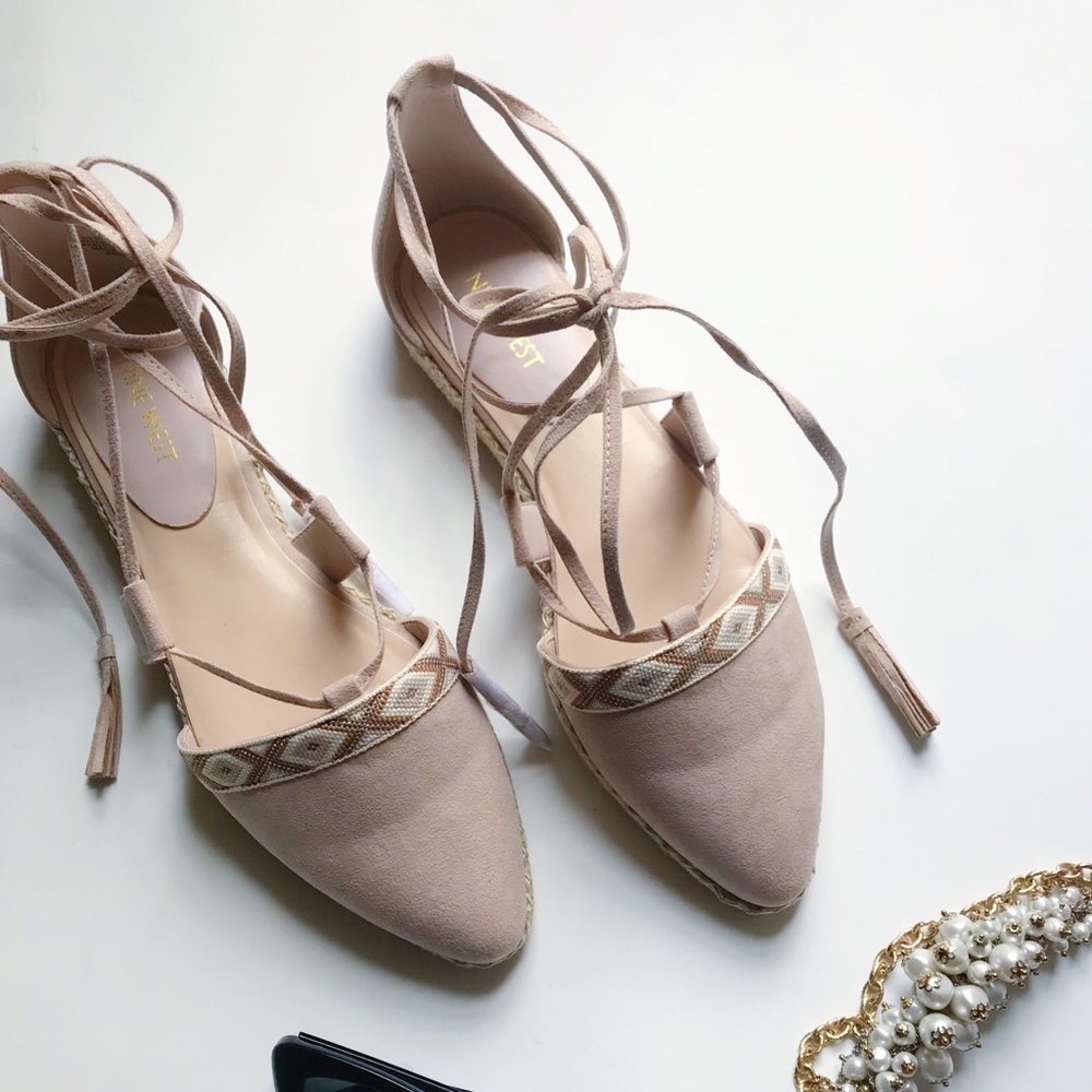 🎉HOST PICK🎉Blush Pink Espadrilles🎀 - Picture 3 of 5